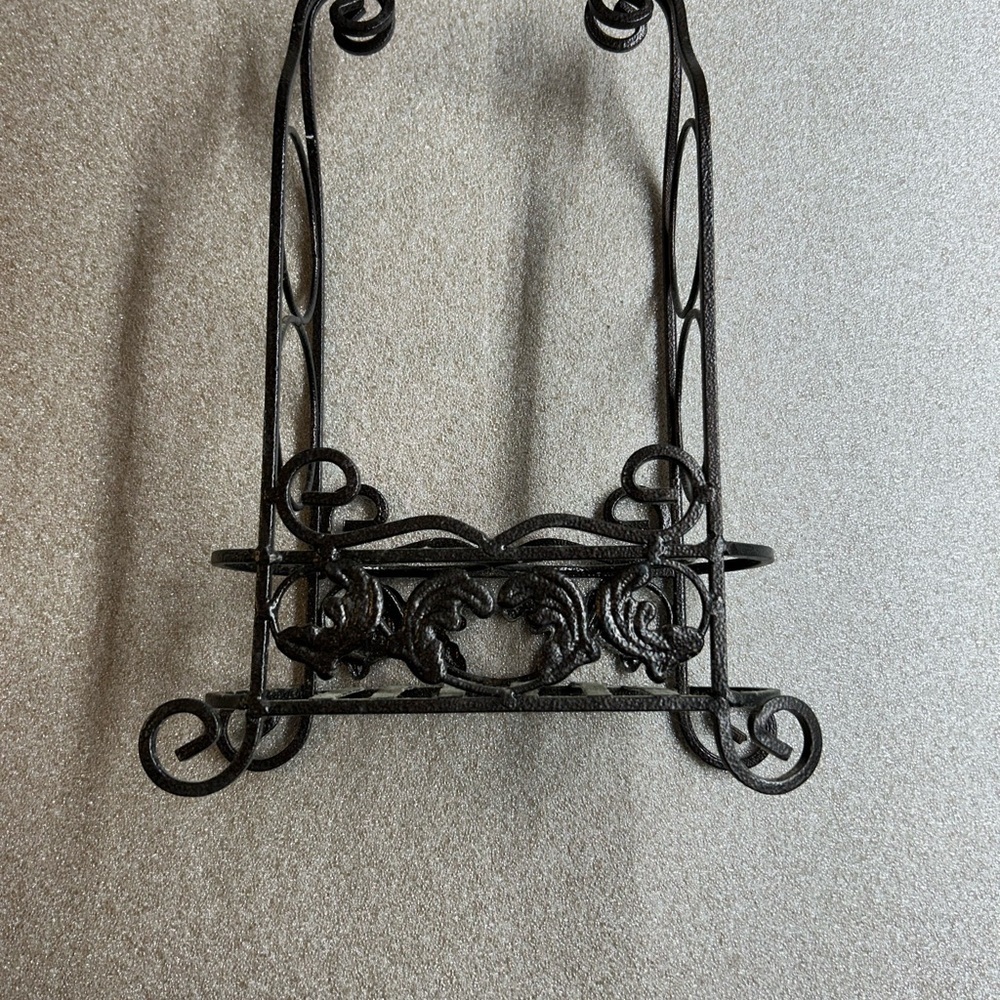 Ornate Wrought Iron‎ Wine Rack/Stand